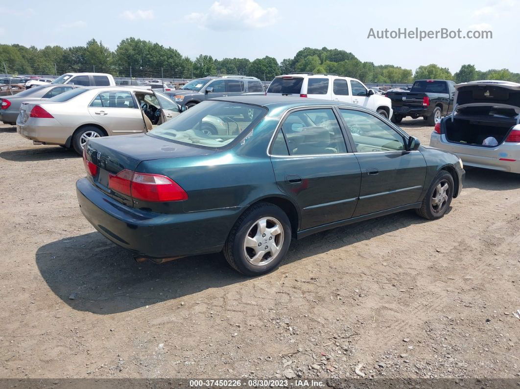 2000 Honda Accord Sdn Ex Green vin: JHMCG5658YC015346