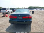 2000 Honda Accord Sdn Ex Green vin: JHMCG5658YC015346