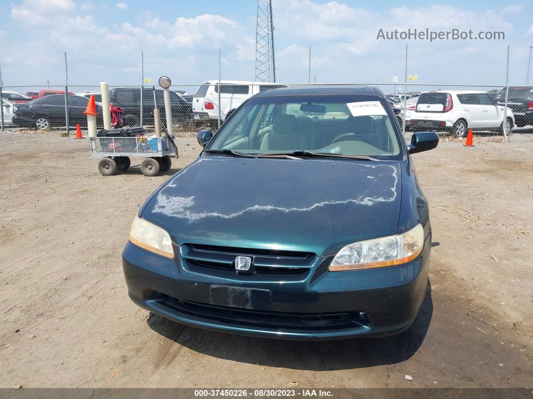 2000 Honda Accord Sdn Ex Green vin: JHMCG5658YC015346