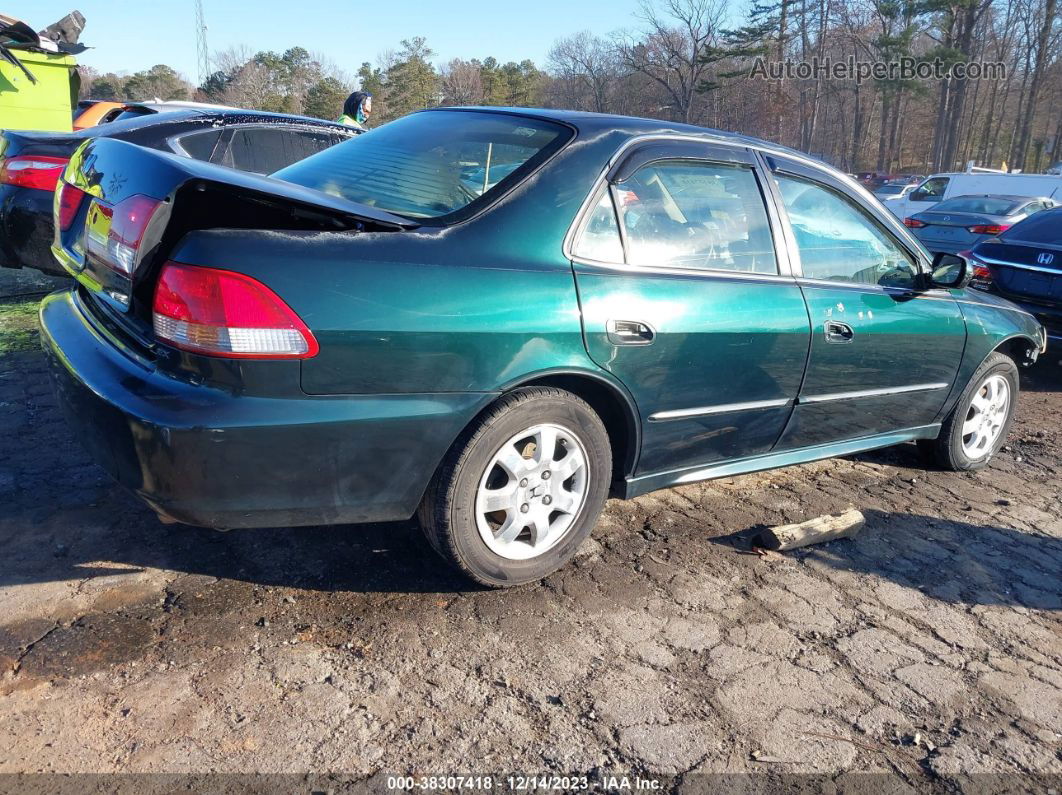 2001 Honda Accord Sdn Ex/ex W/leather Зеленый vin: JHMCG56631C001451