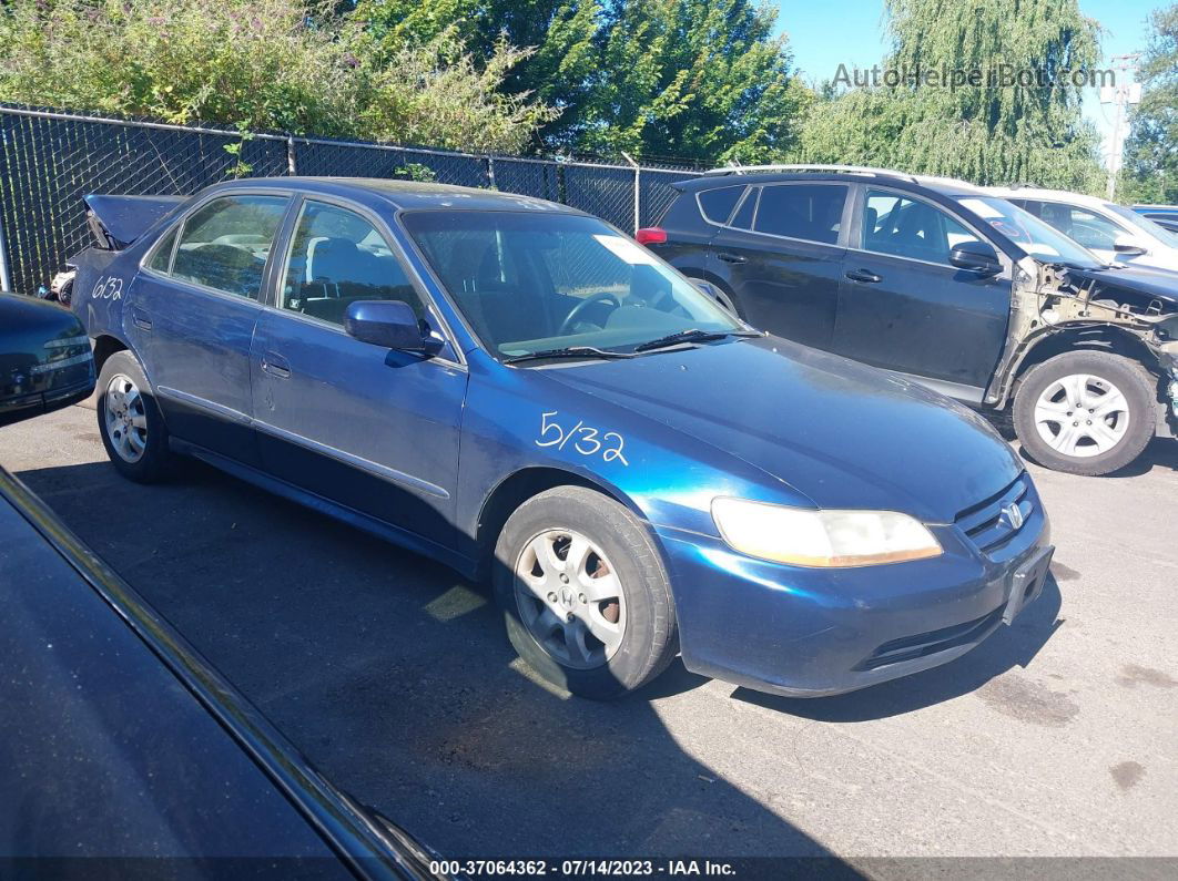 2001 Honda Accord Sdn Ex Синий vin: JHMCG56691C018819