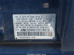 2001 Honda Accord Sdn Ex Синий vin: JHMCG56691C018819