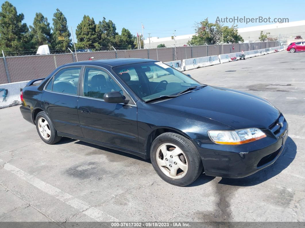 2000 Honda Accord Sdn Ex W/leather Black vin: JHMCG566XYC007791