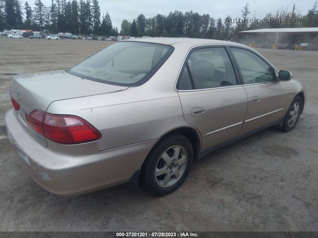 2000 Honda Accord Sdn Se Золотой vin: JHMCG5672YC023153