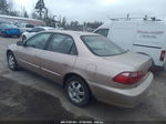 2000 Honda Accord Sdn Se Золотой vin: JHMCG5672YC023153