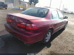 2000 Honda Accord Sdn Se Red vin: JHMCG5673YC011335