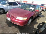 2000 Honda Accord Sdn Se Красный vin: JHMCG5673YC011335