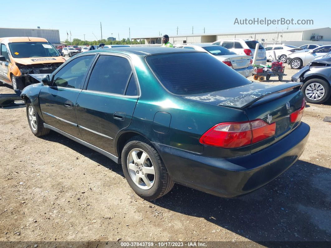 2000 Honda Accord Sdn Se Зеленый vin: JHMCG5678YC032598