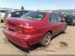 2000 Honda Accord Sdn Se Maroon vin: JHMCG5678YC036229