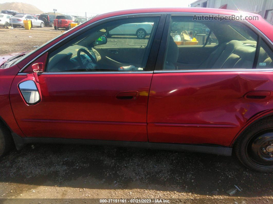 2000 Honda Accord Sdn Se Maroon vin: JHMCG5678YC036229