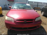 2000 Honda Accord Sdn Se Maroon vin: JHMCG5678YC036229