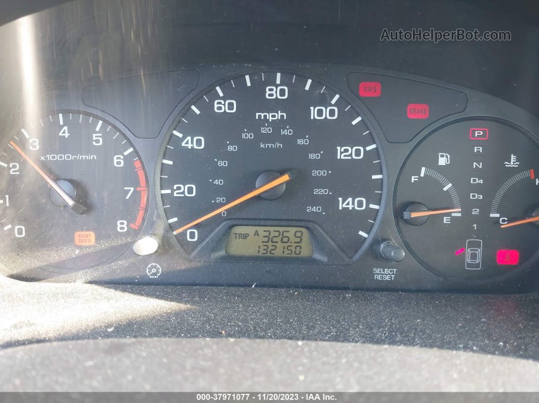 2000 Honda Accord Sdn Se Красный vin: JHMCG567XYC005340