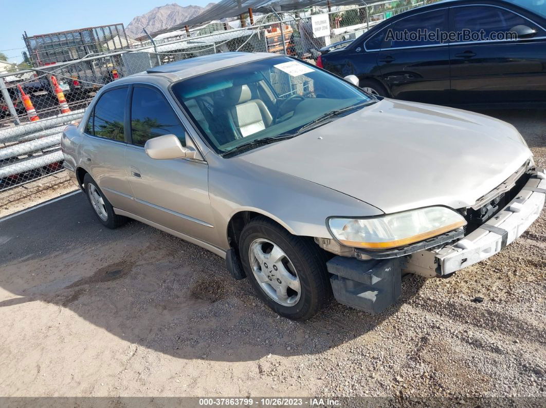 2000 Honda Accord Sdn Ex W/leather Gold vin: JHMCG6600YC025220