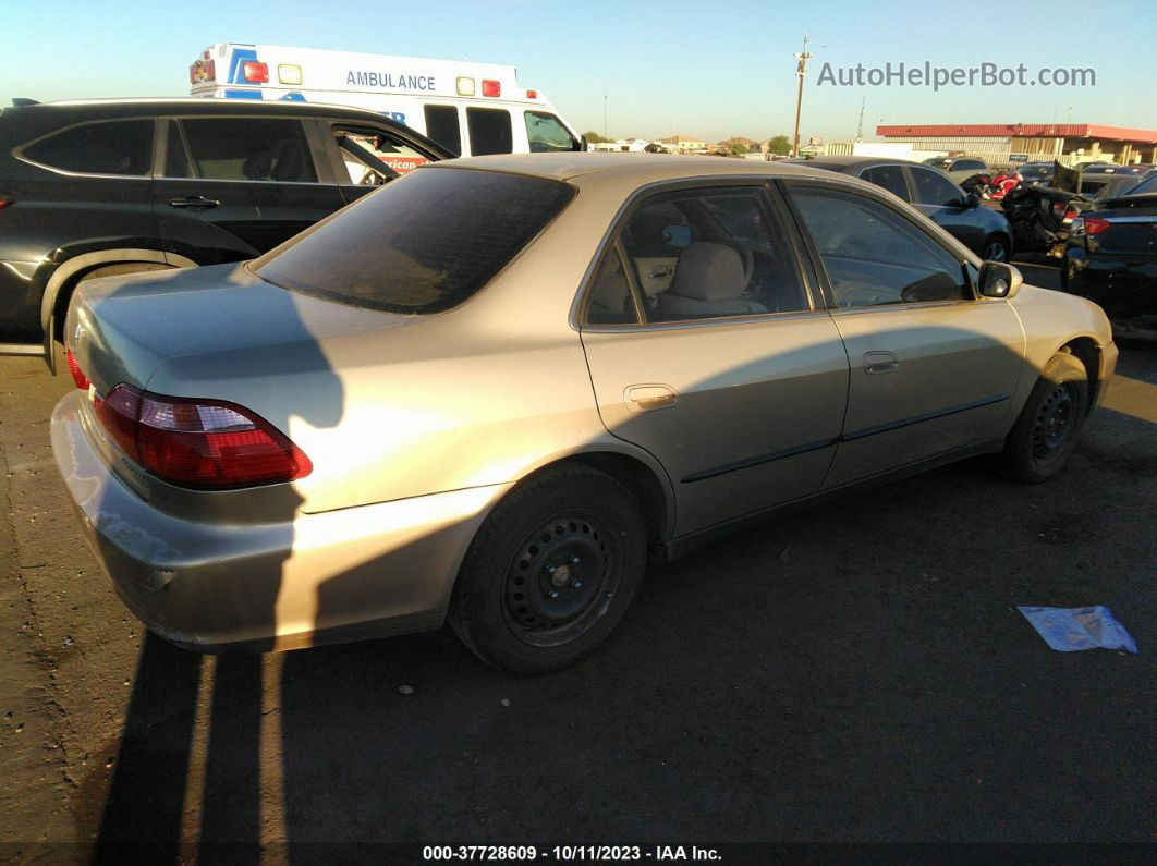 2000 Honda Accord Sdn Lx Beige vin: JHMCG6650YC002533