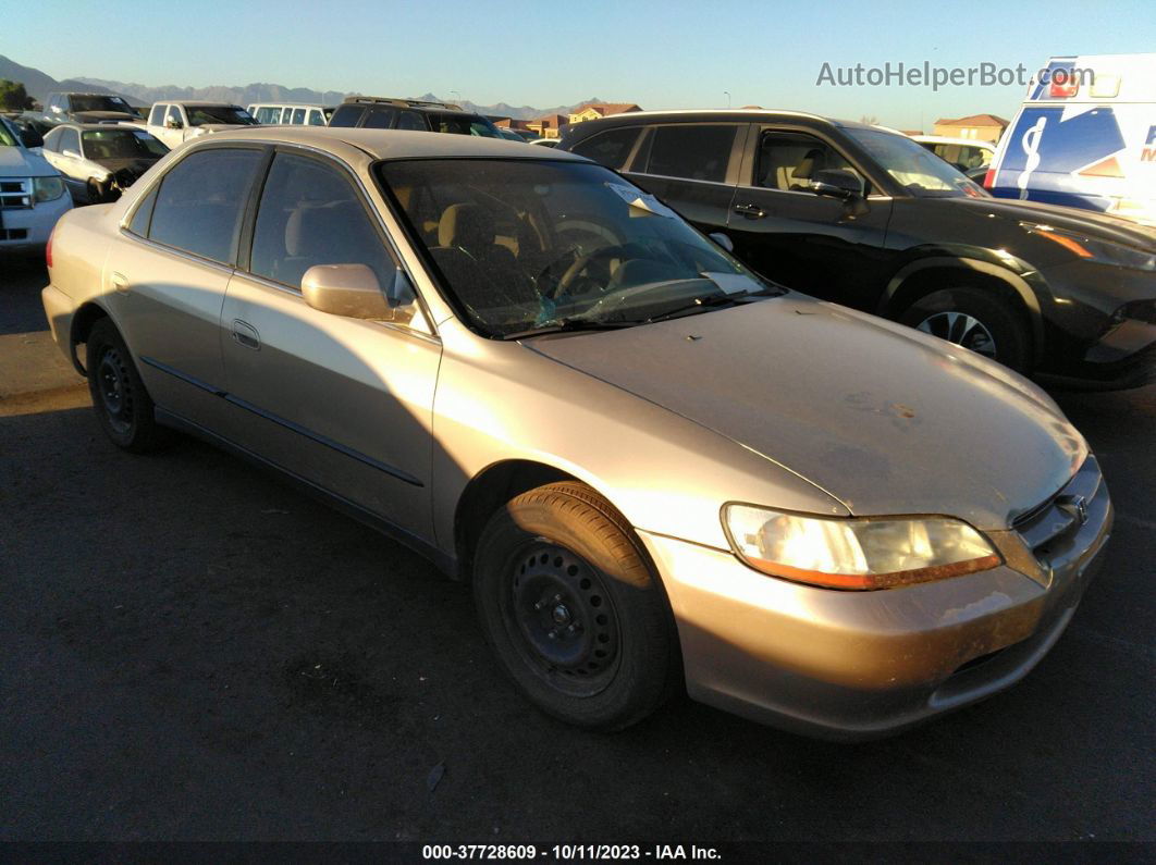 2000 Honda Accord Sdn Lx Бежевый vin: JHMCG6650YC002533