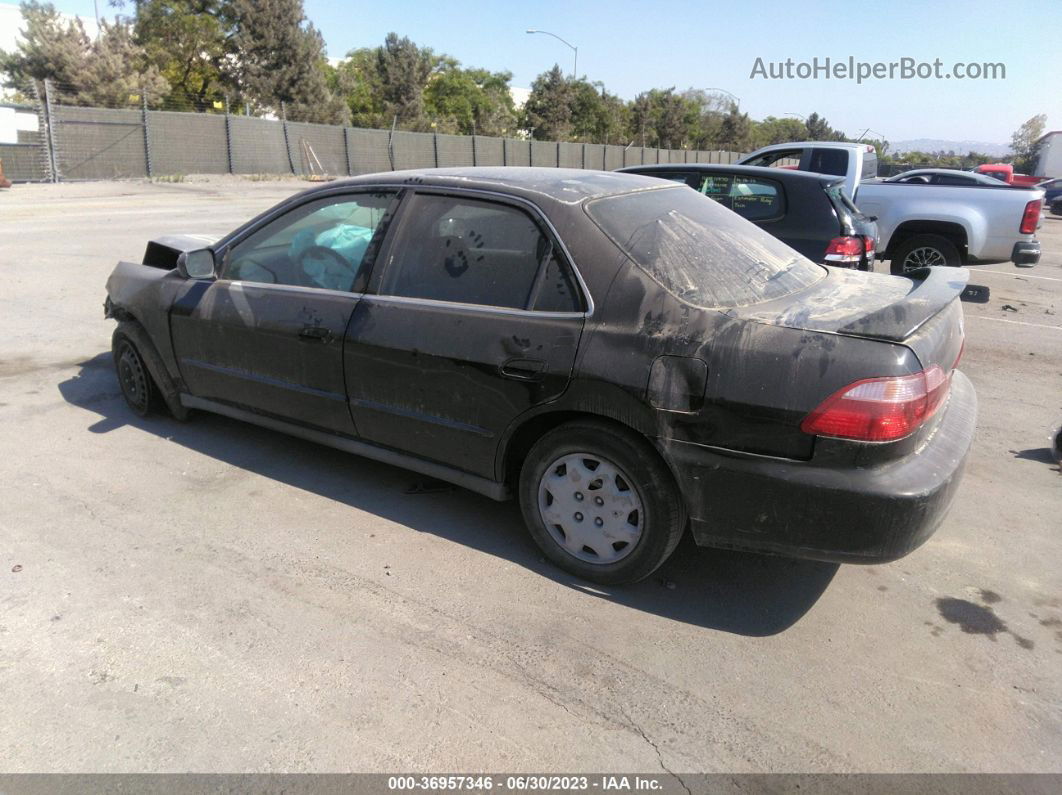 2000 Honda Accord Sdn Lx Black vin: JHMCG6651YC000192