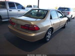 2000 Honda Accord Sdn Lx Бежевый vin: JHMCG665XYC007741