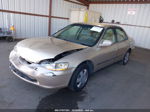 2000 Honda Accord Sdn Lx Beige vin: JHMCG665XYC007741