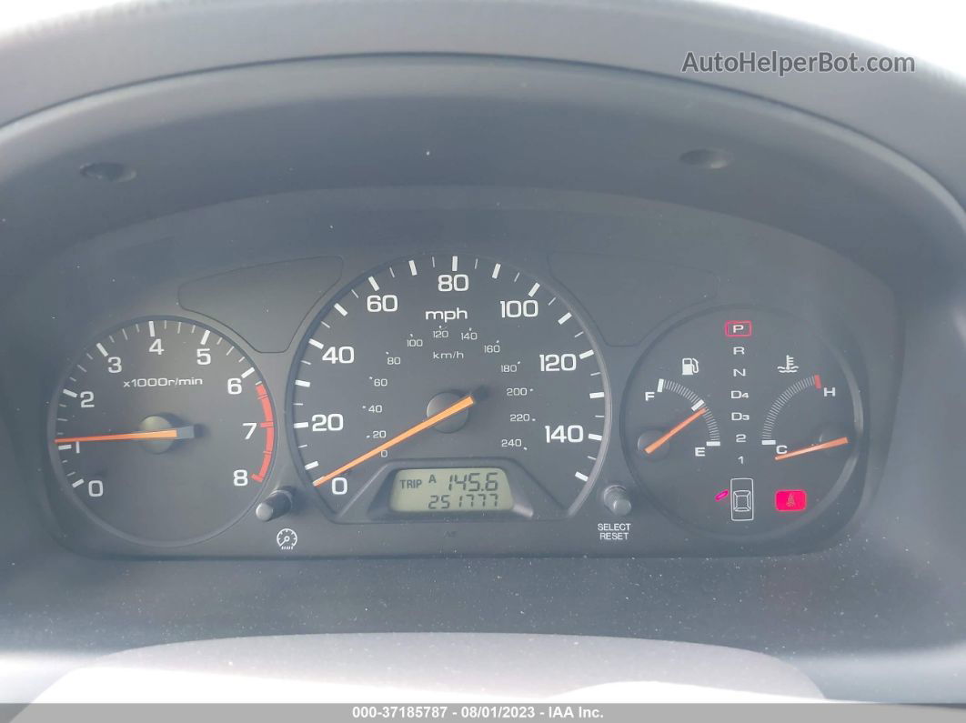 2000 Honda Accord Sdn Ex Gray vin: JHMCG6671YC009234