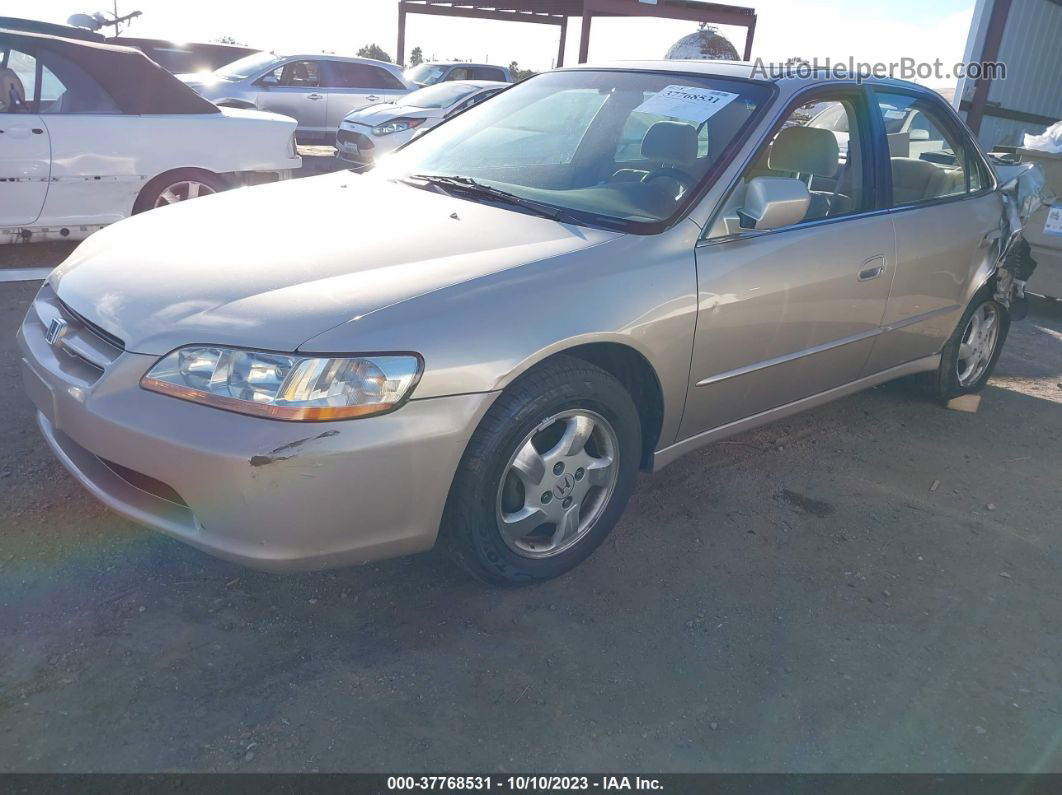 2000 Honda Accord Sdn Ex Beige vin: JHMCG6676YC027633