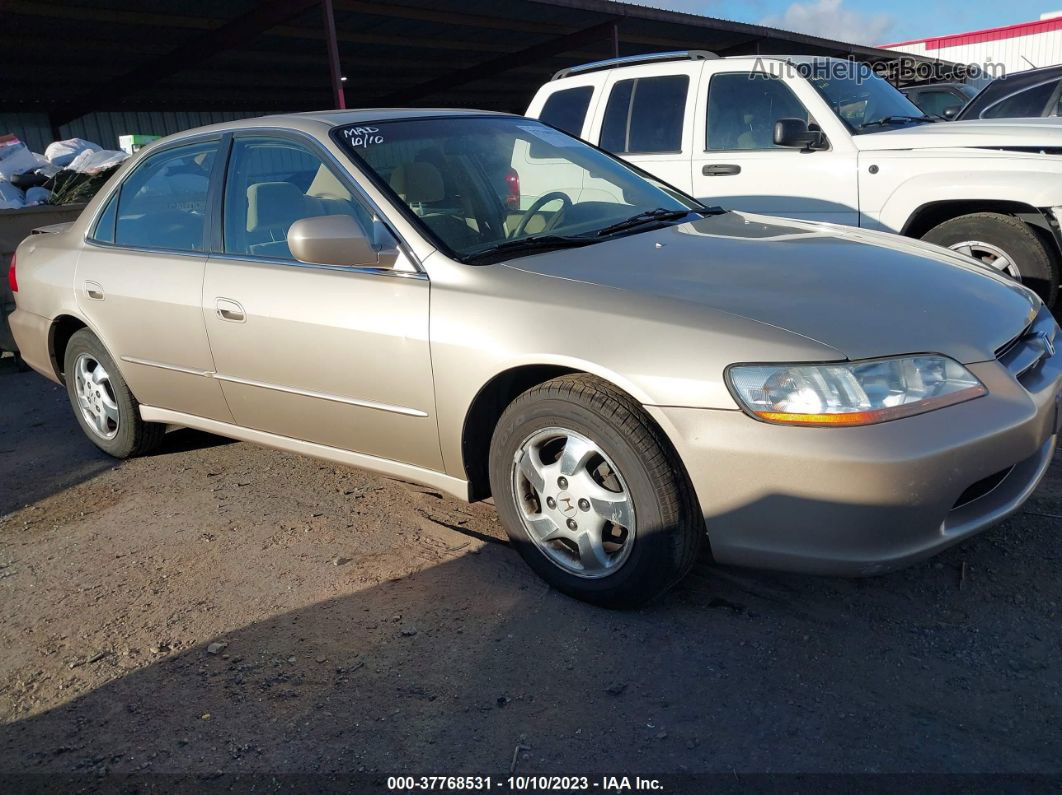 2000 Honda Accord Sdn Ex Beige vin: JHMCG6676YC027633