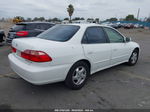 2000 Honda Accord Sdn Ex White vin: JHMCG6678YC030971