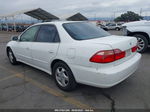 2000 Honda Accord Sdn Ex White vin: JHMCG6678YC030971