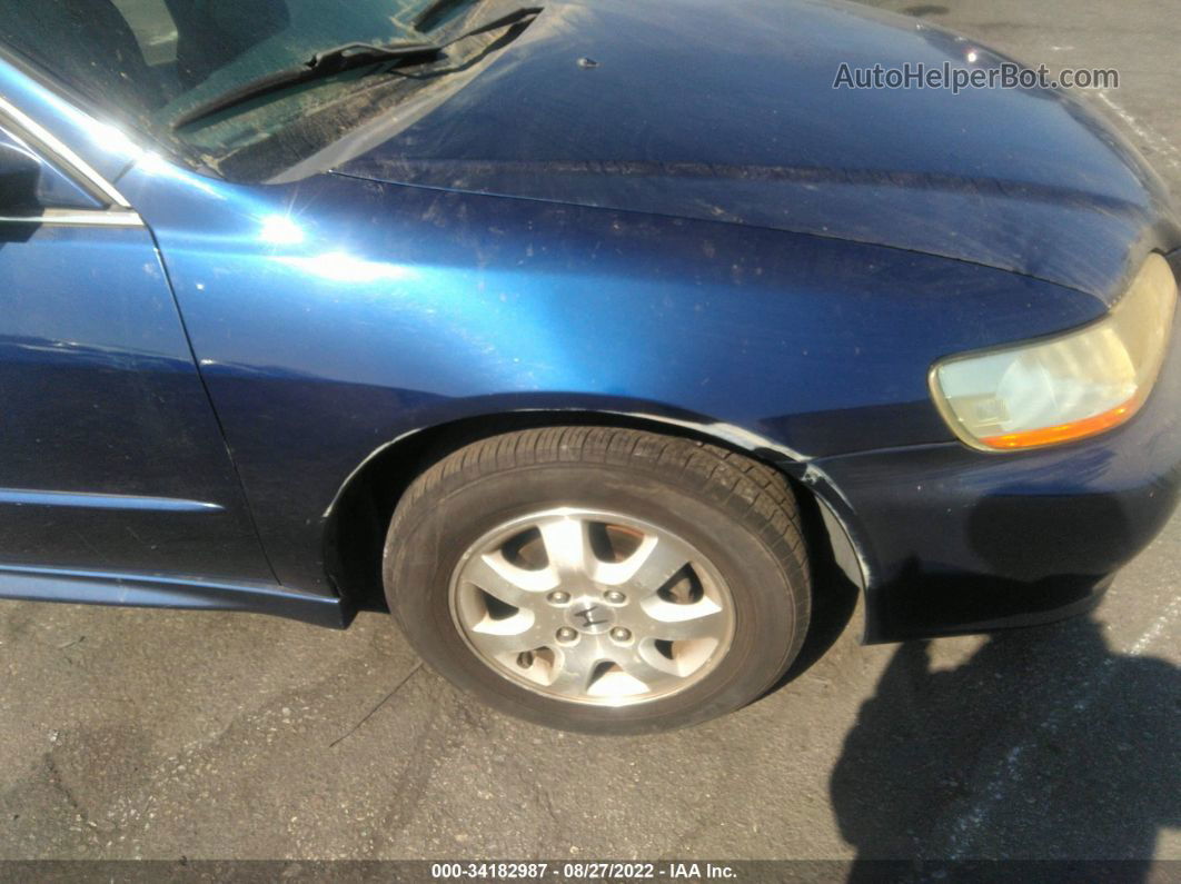 2001 Honda Accord Sdn Ex Blue vin: JHMCG66891C022926