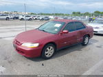 2000 Honda Accord Sdn Se Red vin: JHMCG6699YC020032