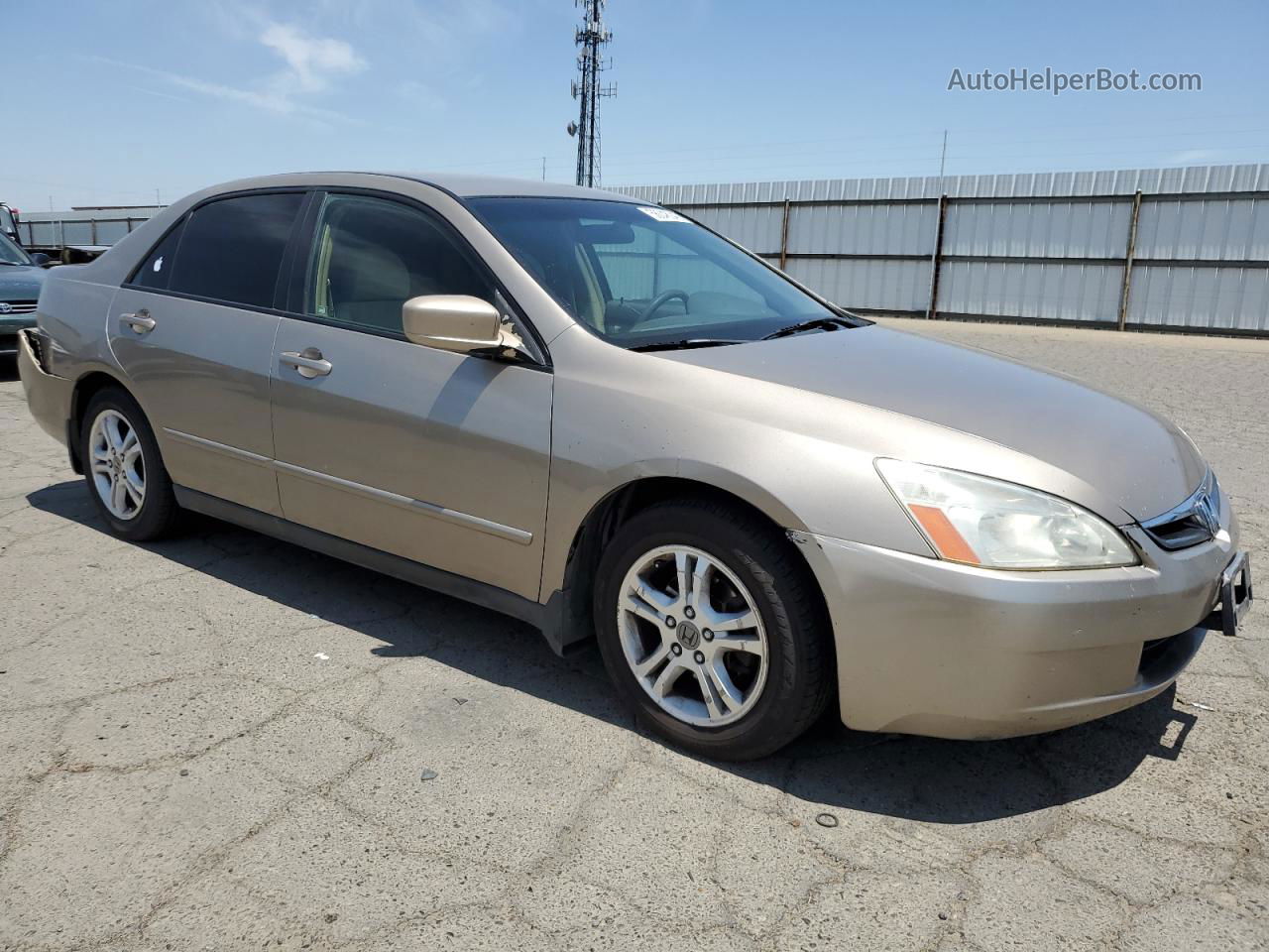 2007 Honda Accord Value Tan vin: JHMCM56107C009786