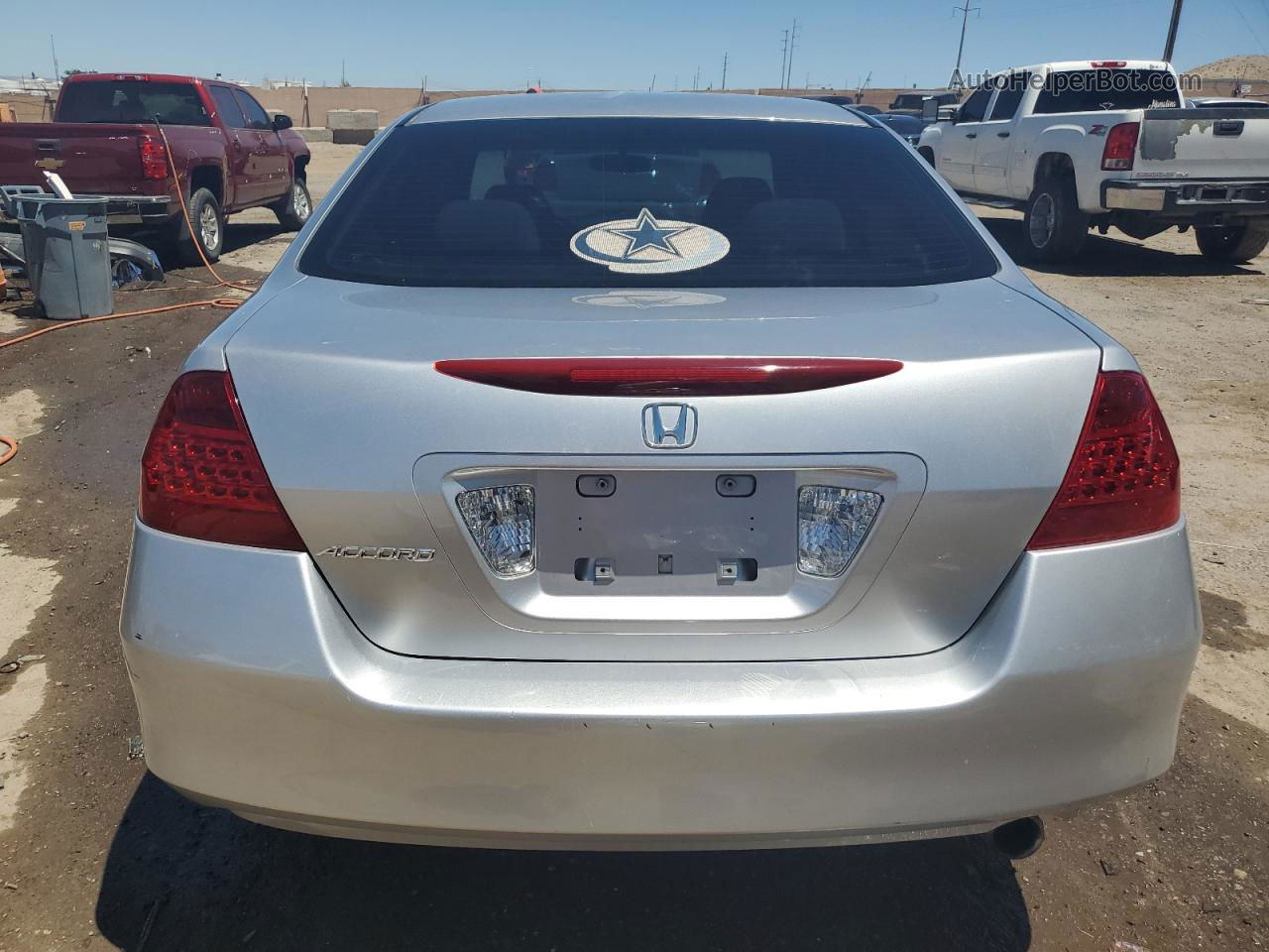 2007 Honda Accord Value Silver vin: JHMCM56147C009595