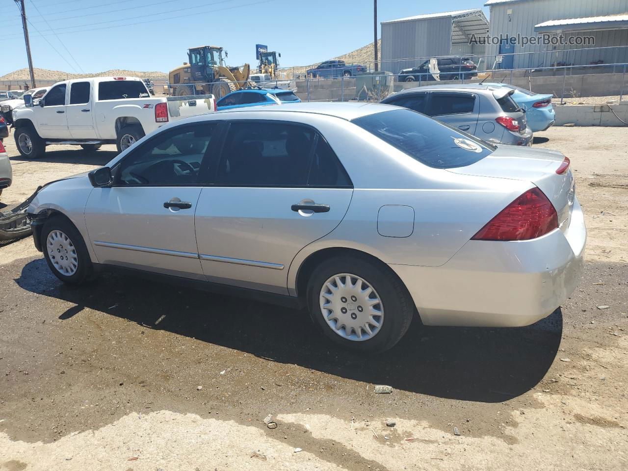 2007 Honda Accord Value Silver vin: JHMCM56147C009595