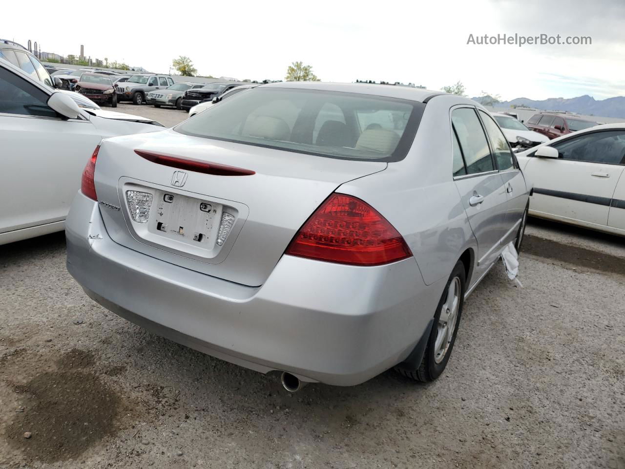 2007 Honda Accord Value Серый vin: JHMCM56157C014773