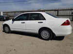 2007 Honda Accord Value White vin: JHMCM56177C012362