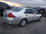 2007 Honda Accord Value Серебряный vin: JHMCM56187C025766