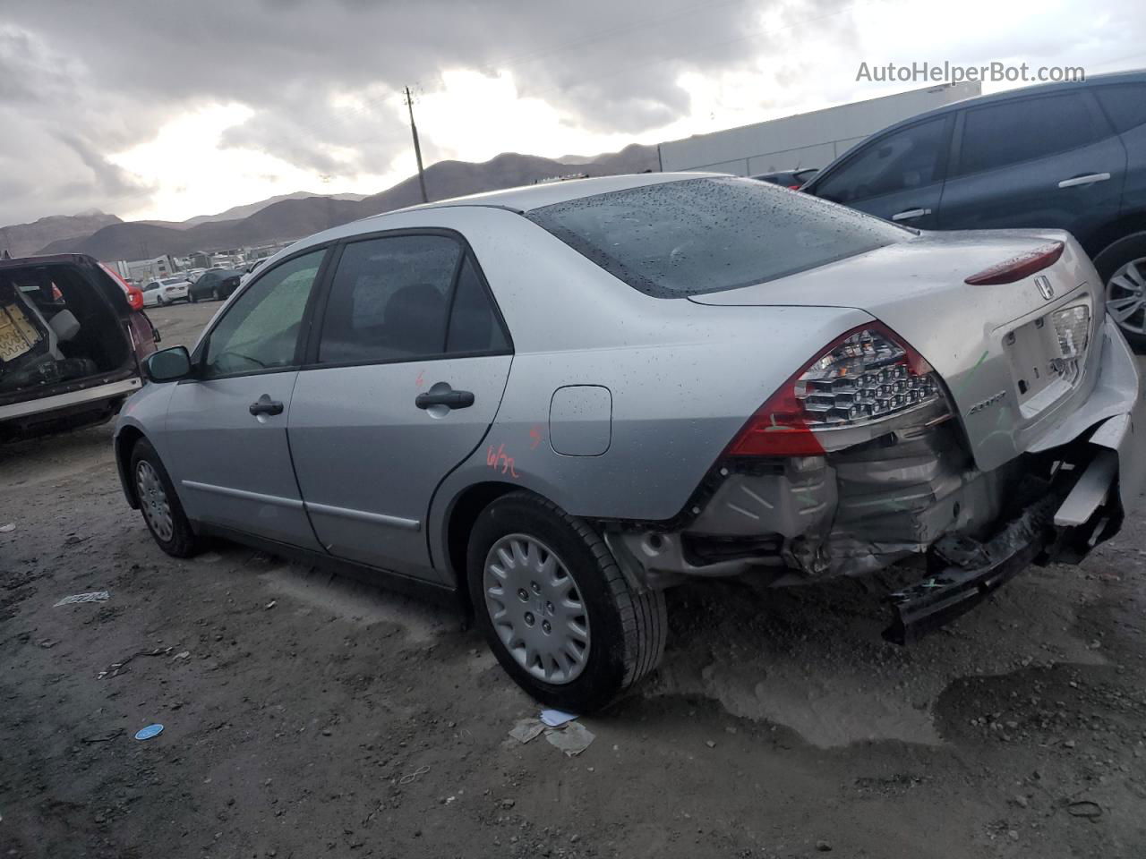 2007 Honda Accord Value Серебряный vin: JHMCM56187C025766