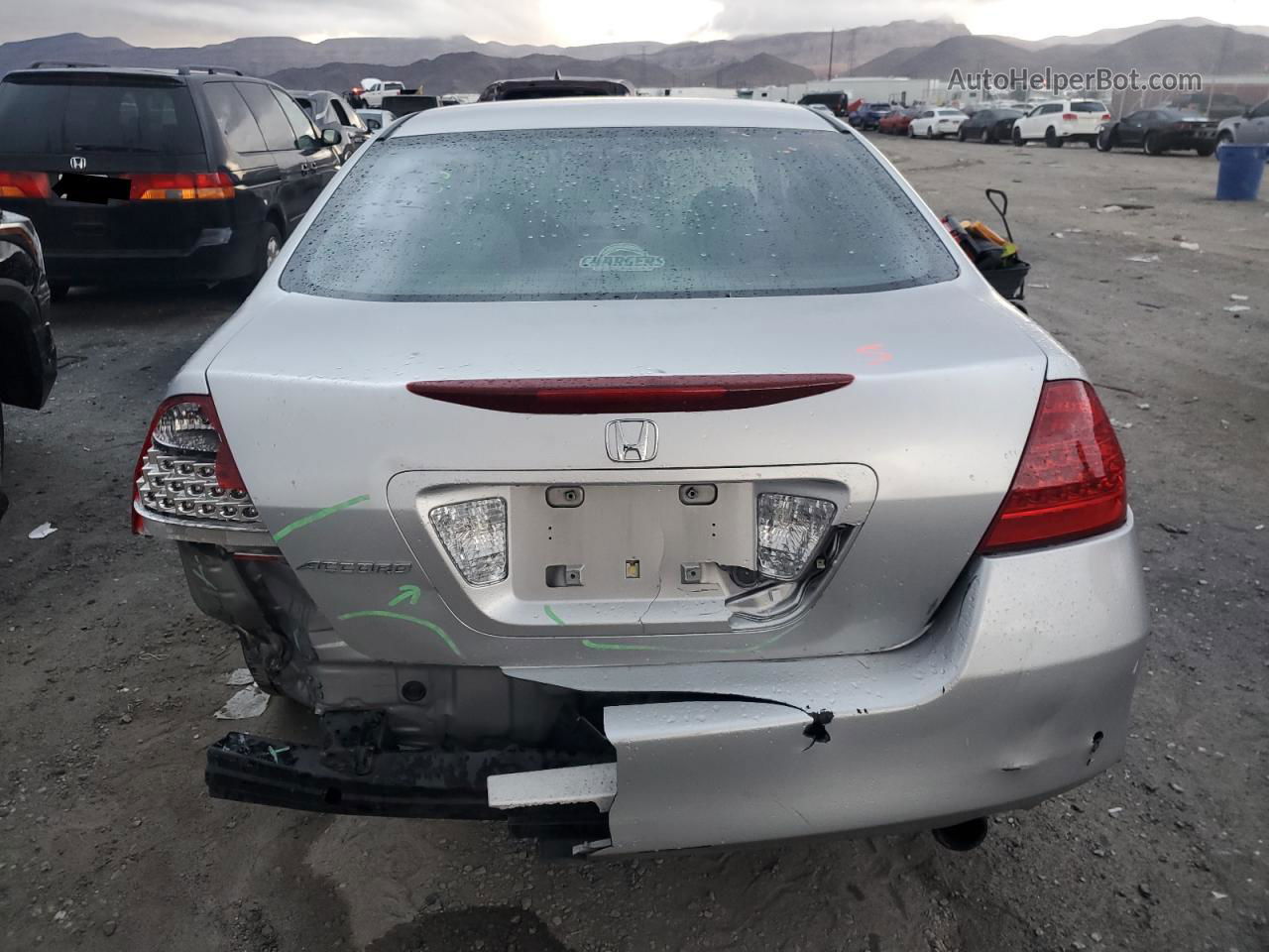 2007 Honda Accord Value Silver vin: JHMCM56187C025766