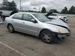 2007 Honda Accord Se Silver vin: JHMCM56307C014441