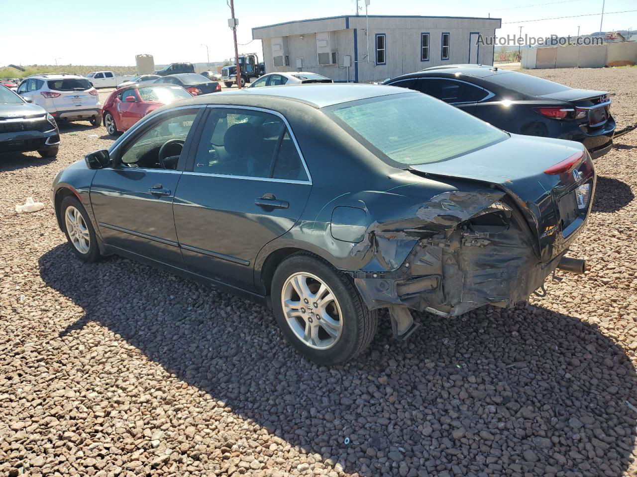 2007 Honda Accord Se Charcoal vin: JHMCM56337C024347