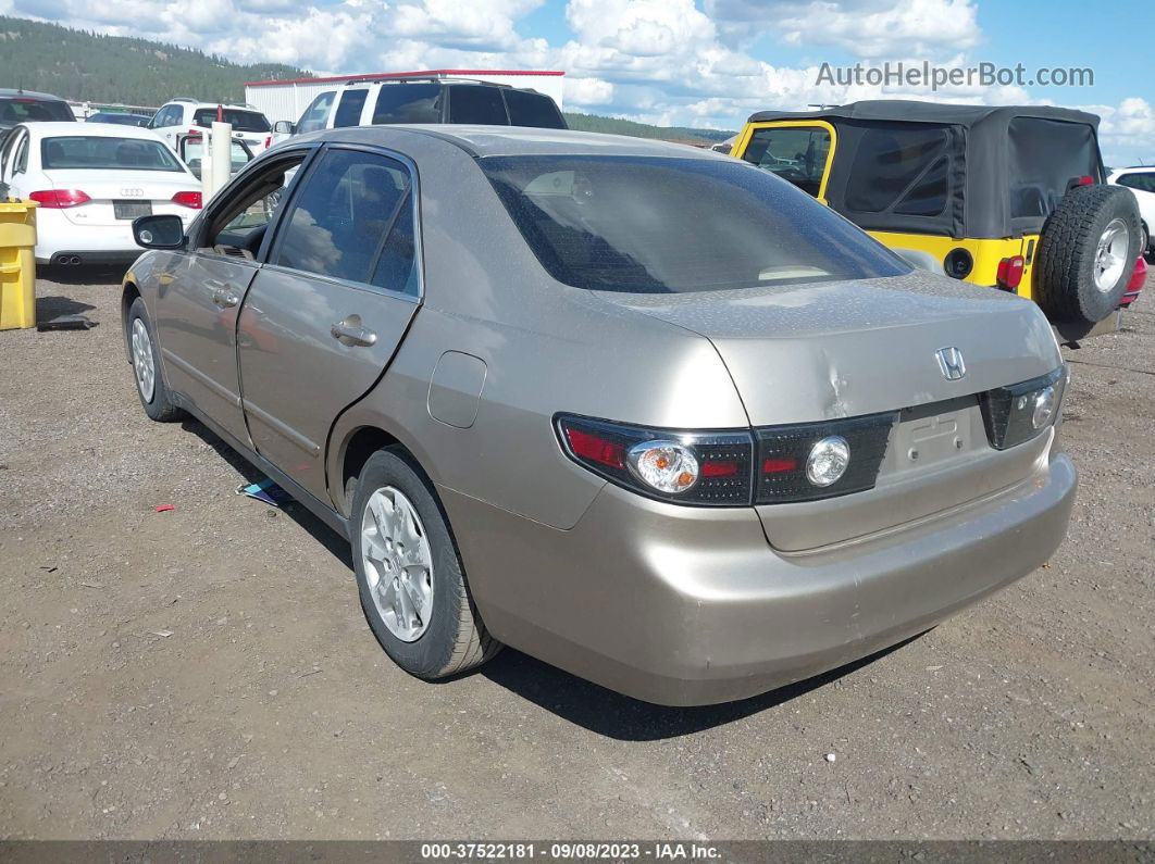 2003 Honda Accord Sdn Lx Brown vin: JHMCM56343C051471