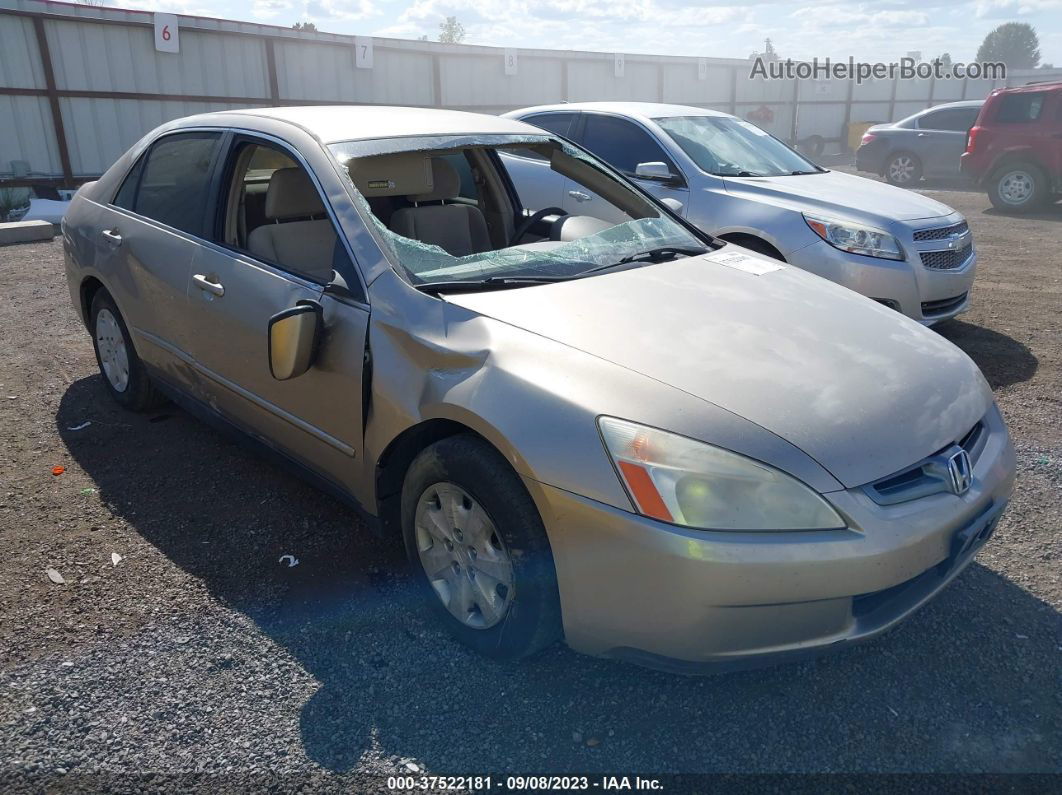 2003 Honda Accord Sdn Lx Brown vin: JHMCM56343C051471