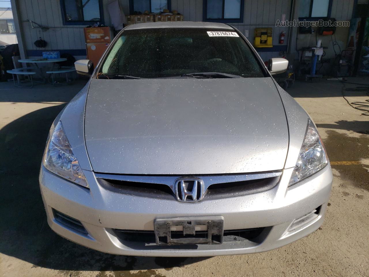 2007 Honda Accord Se Silver vin: JHMCM56357C023992