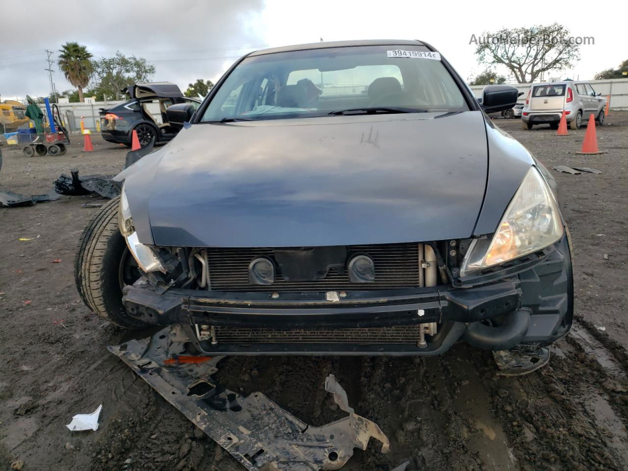 2007 Honda Accord Se Charcoal vin: JHMCM56367C016095