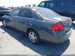 2007 Honda Accord 2.4 Se Gray vin: JHMCM56367C024164