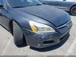 2007 Honda Accord 2.4 Se Gray vin: JHMCM56367C024164