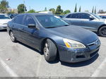 2007 Honda Accord 2.4 Se Gray vin: JHMCM56367C024164