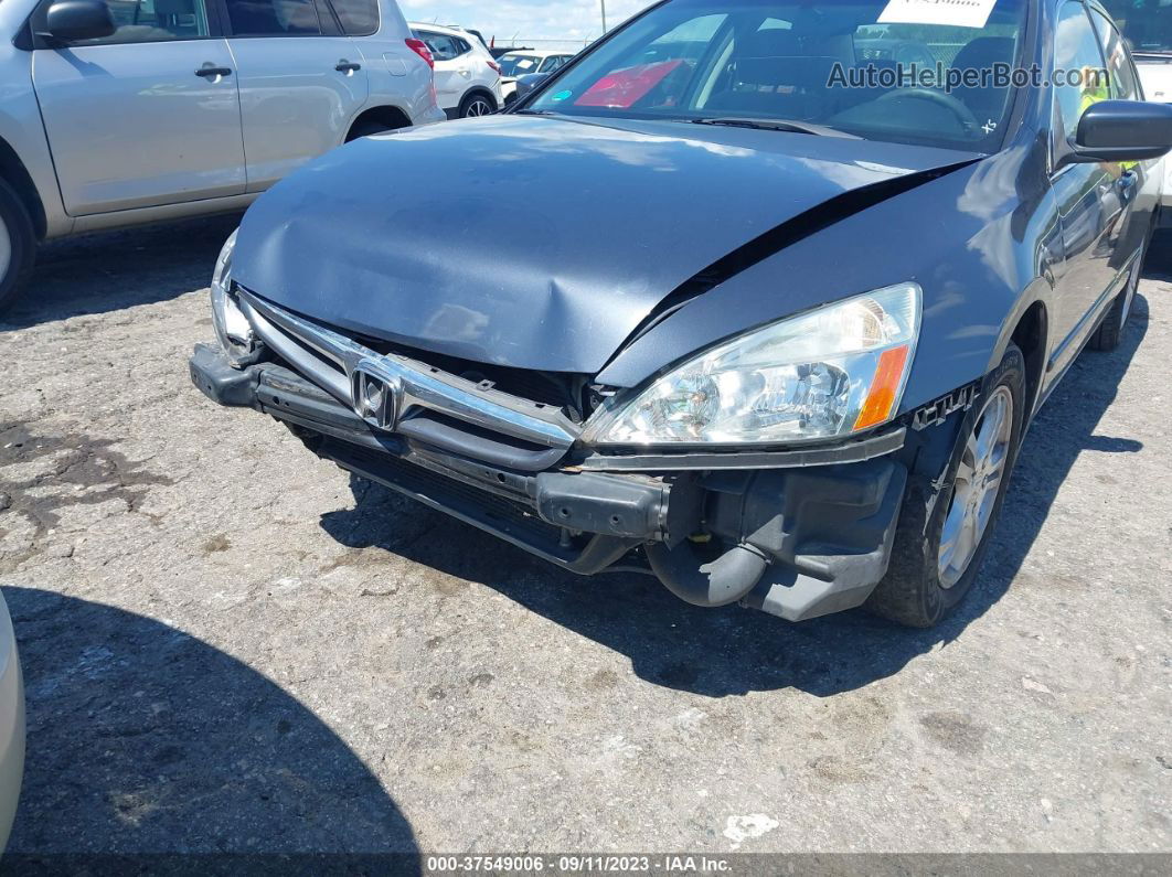 2007 Honda Accord 2.4 Se Silver vin: JHMCM56377C010645