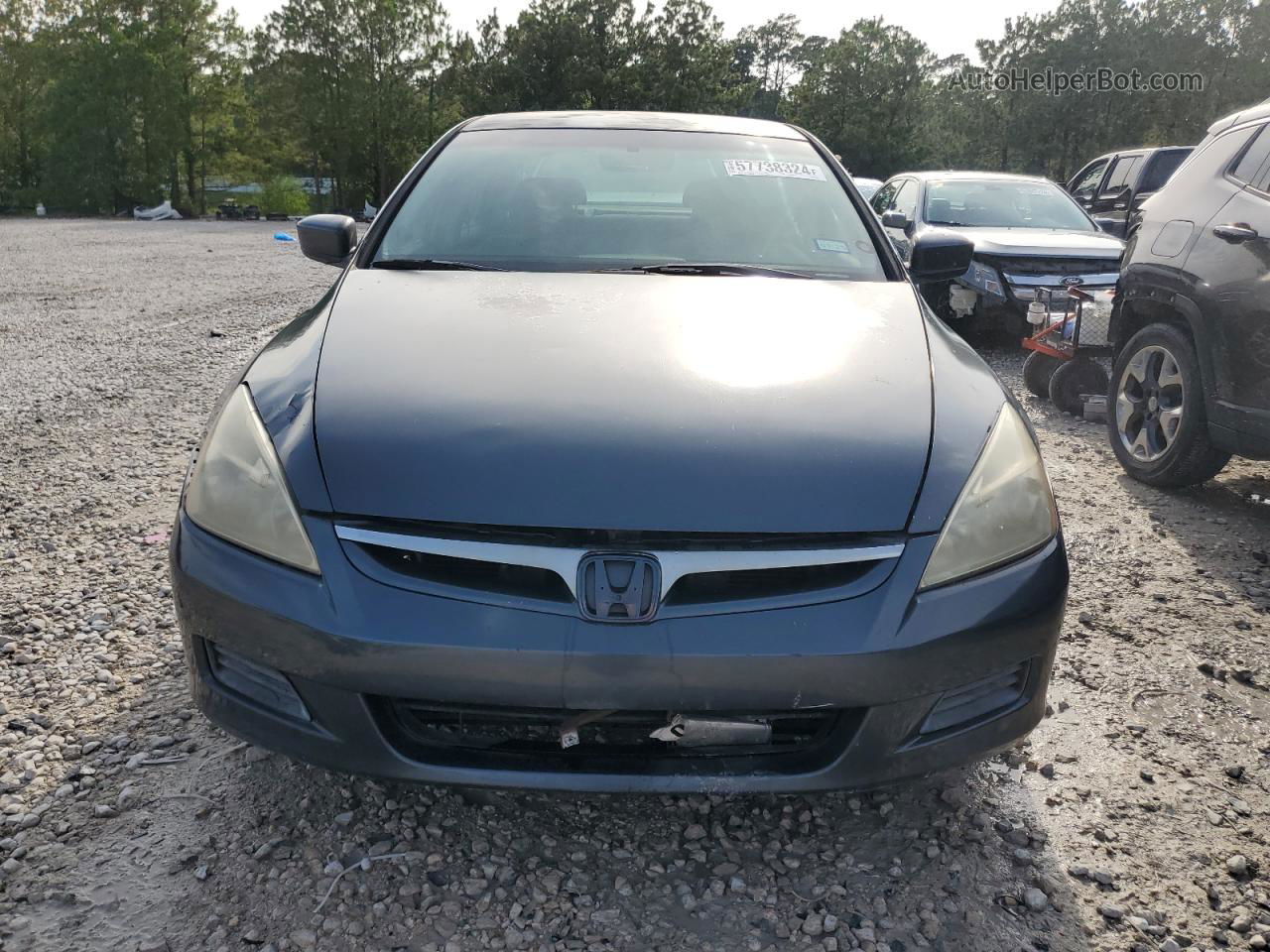 2007 Honda Accord Se Charcoal vin: JHMCM56377C024206