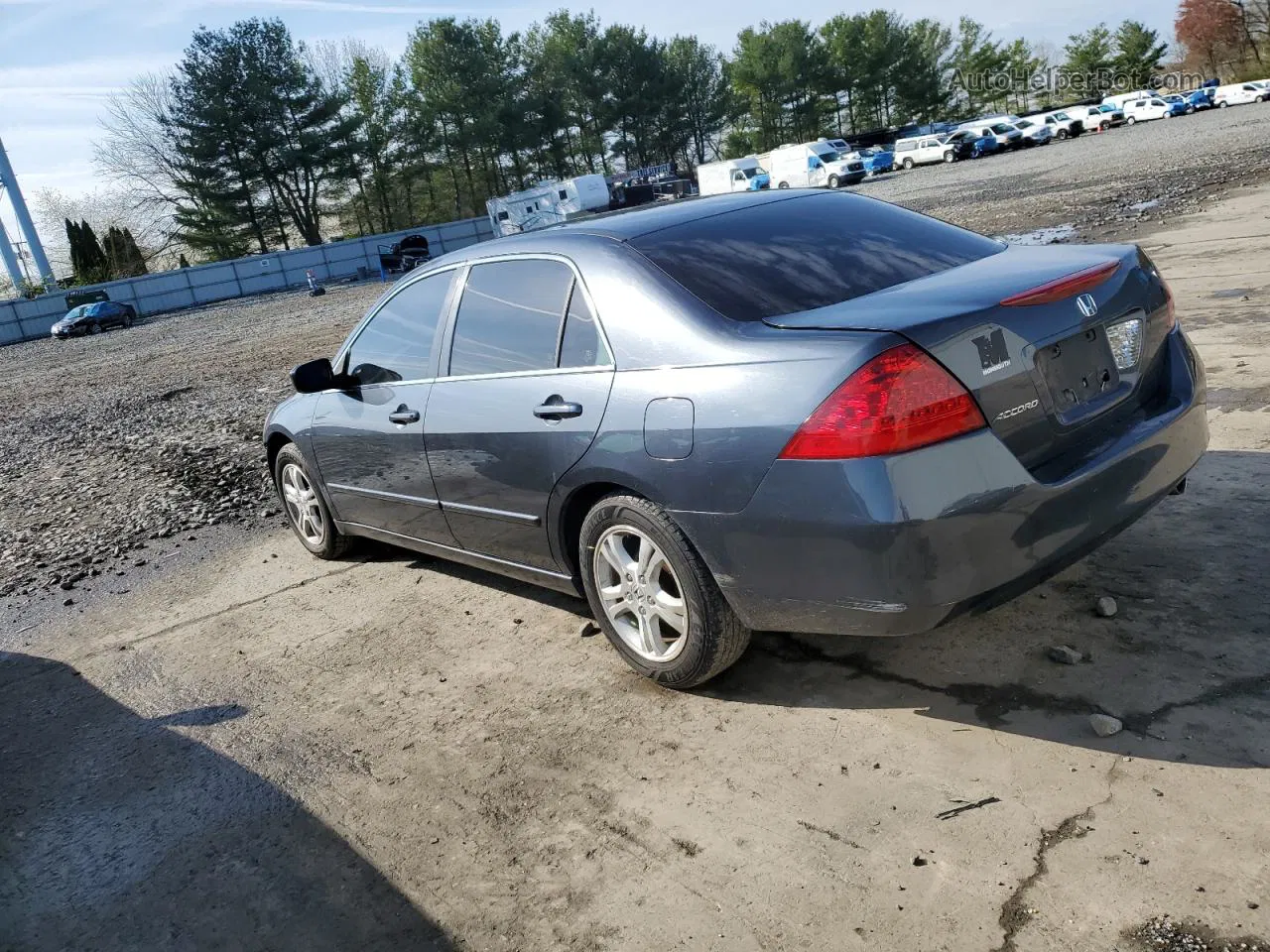 2007 Honda Accord Se Black vin: JHMCM56387C019712