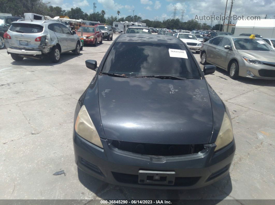 2007 Honda Accord 2.4 Se Gray vin: JHMCM56387C019905